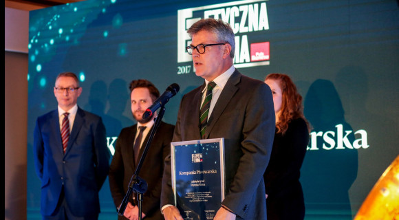 Kompania Piwowarska z tytułem Etyczna Firma 2017